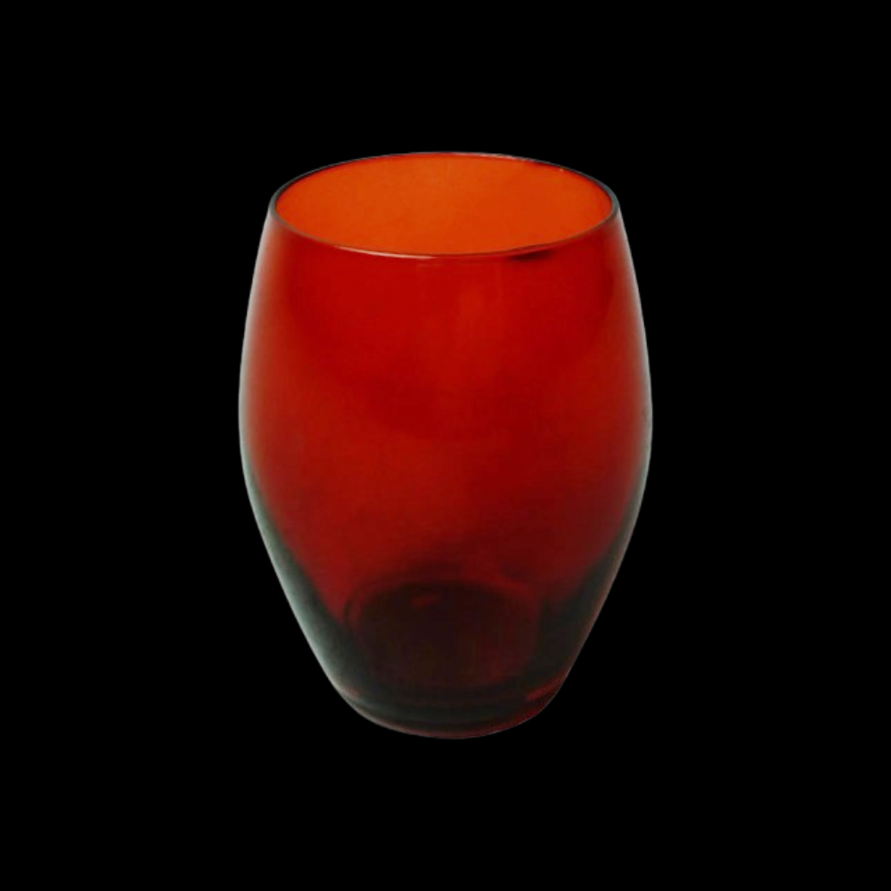 GLASS PSB MONTECARLO JOY RED 420035-48 (Pack 6)