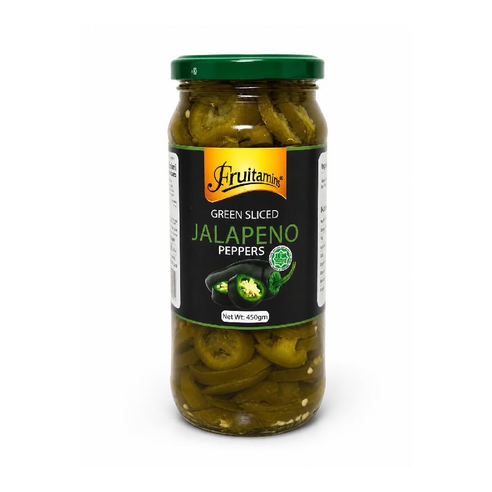 FRUITAMINS JALAPENO GREEN SLICED 370GM