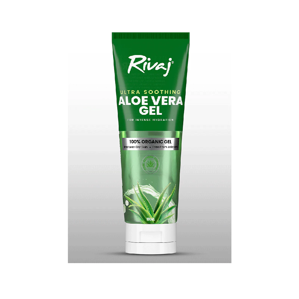 RIVAJ ALEO VERA SKIN JEL CREAM TOATL MOISTURE ALOE FRESH CLE