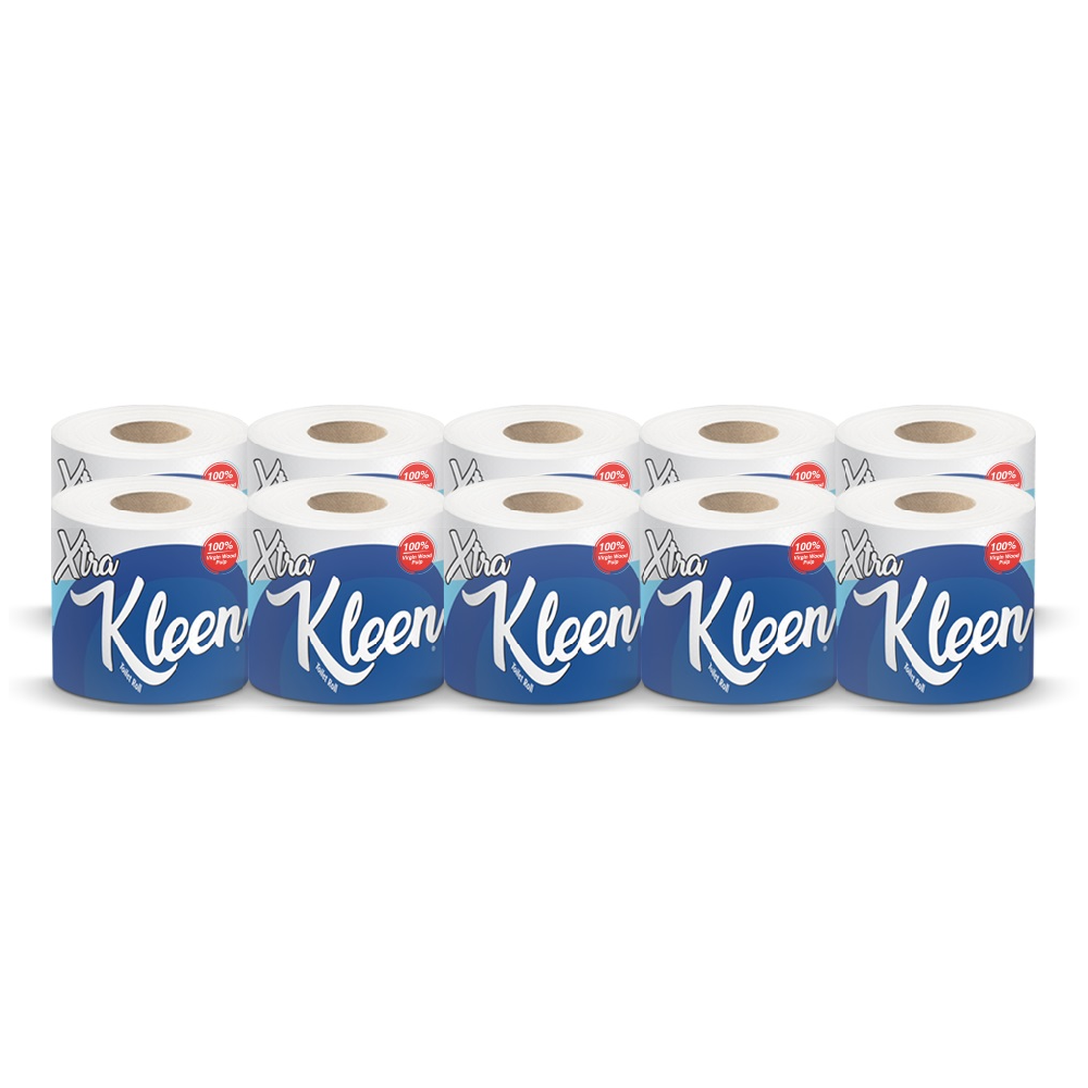 XTRA KLEEN TOILET ROLL PACK OF 10 (8+2)