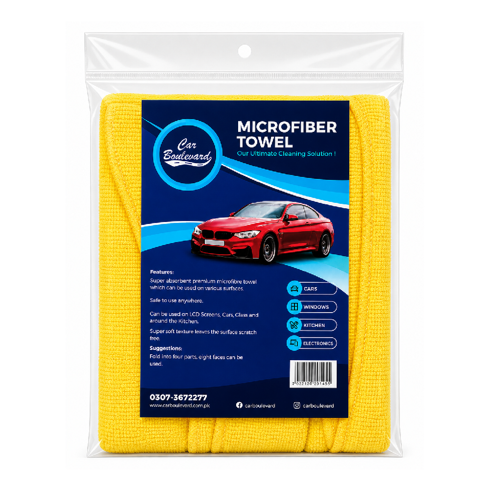 CAR BOULEVARD SUPER SOFT MICRO FIBER CLOTHES PACK OF 3 40CM