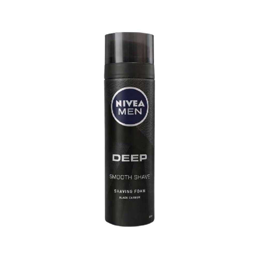 NIVEA MEN DEEP SMOOTH SHAVING FOAM 200ML