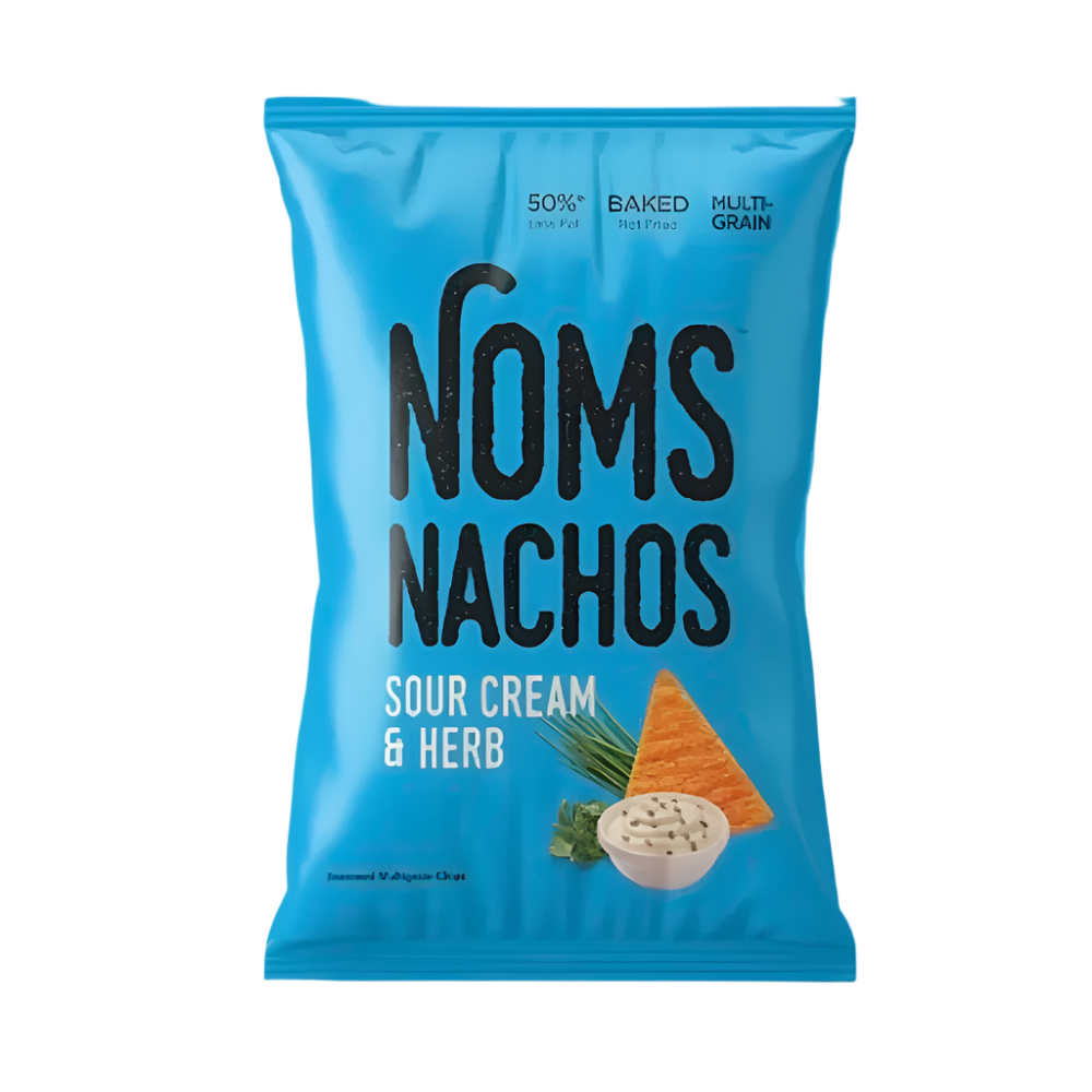 NOMS SOUR CREAM & HERB CHIPS 32 GM
