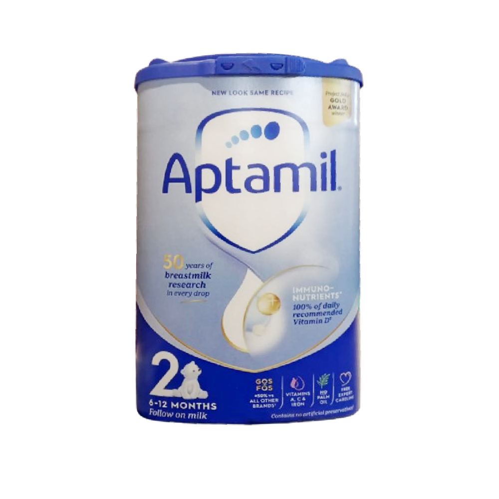 APTAMIL MILK POWDER FOLLOW ON MILK 6-12 MONTHS STAGE 2 800 GRAM