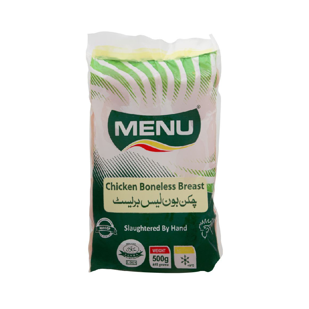 MENU CHICKEN BREAST BONELESS 500 GM