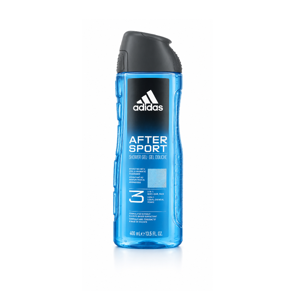 ADIDAS SHOWER GEL AFTER SPORT HYDRATING 3IN1 400 ML
