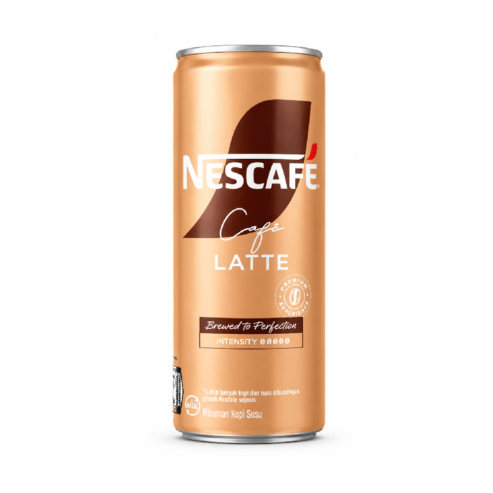 NESCAFE DRINK COFFEE MILK KOPI LATTE 240 ML