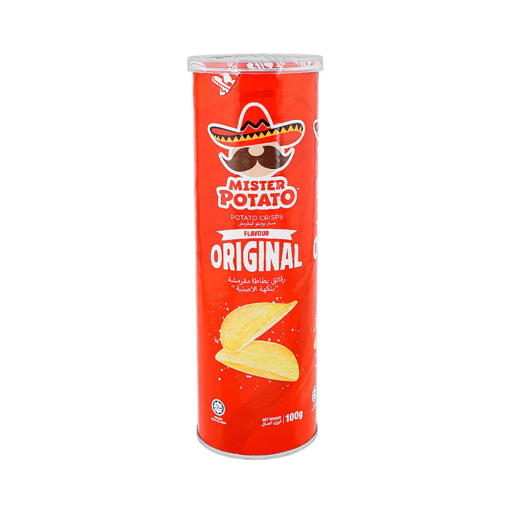 MISTER POTATO CHIPS ORIGINAL 100 GM