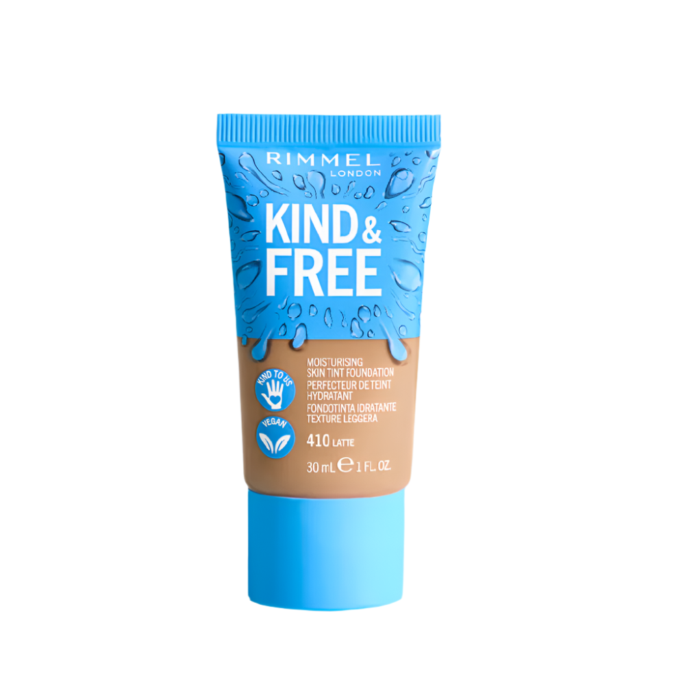 RIMMEL KIND & FREE MOISTURISING SKIN TINT FOUNDATION 410 LAT