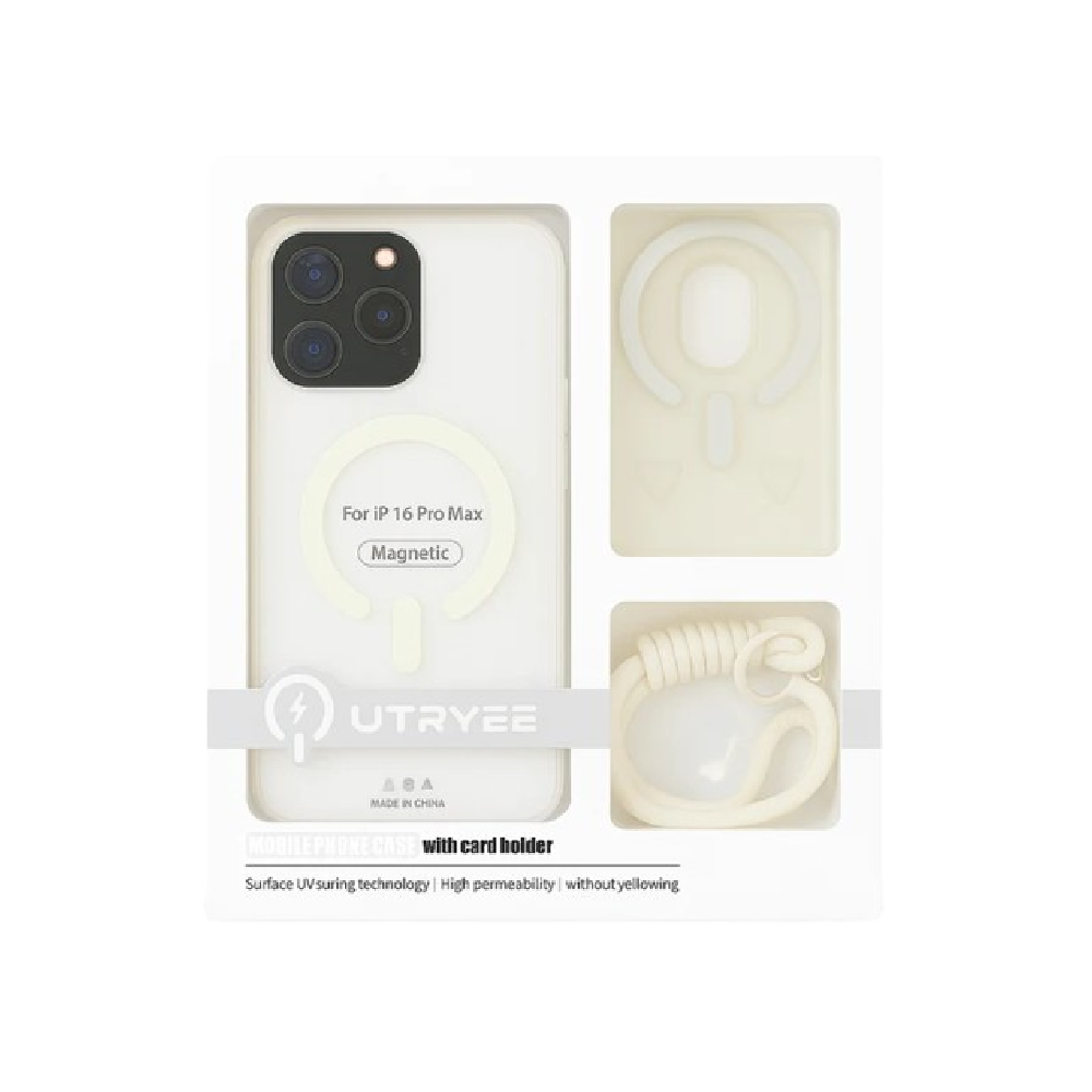 iPhone 16 Pro Max Utryee Wallet Case