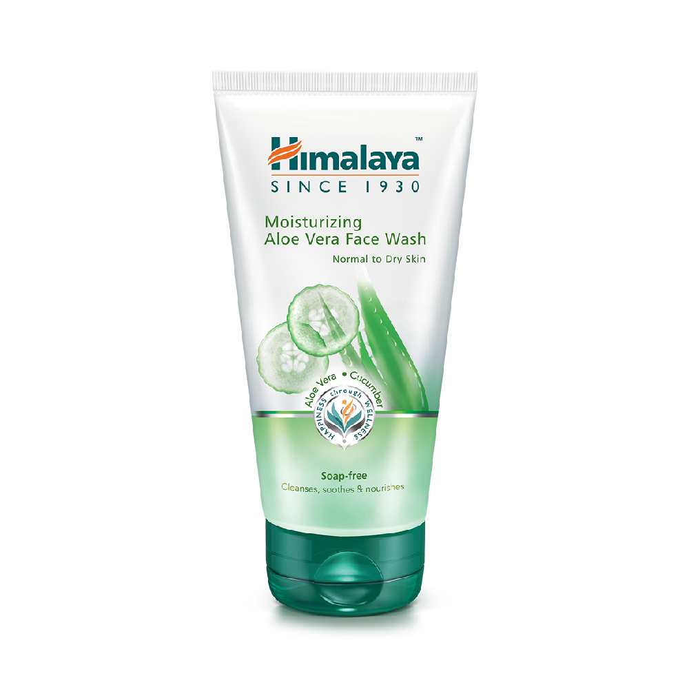 HIMALAYA MOISTURIZING ALOE VERA FACE WASH 150 ML
