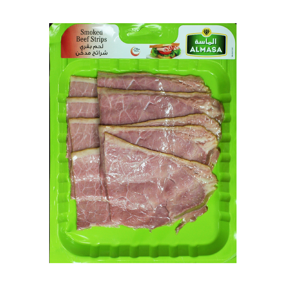 ALMASA SMOKED BEEF STRIPS 200G