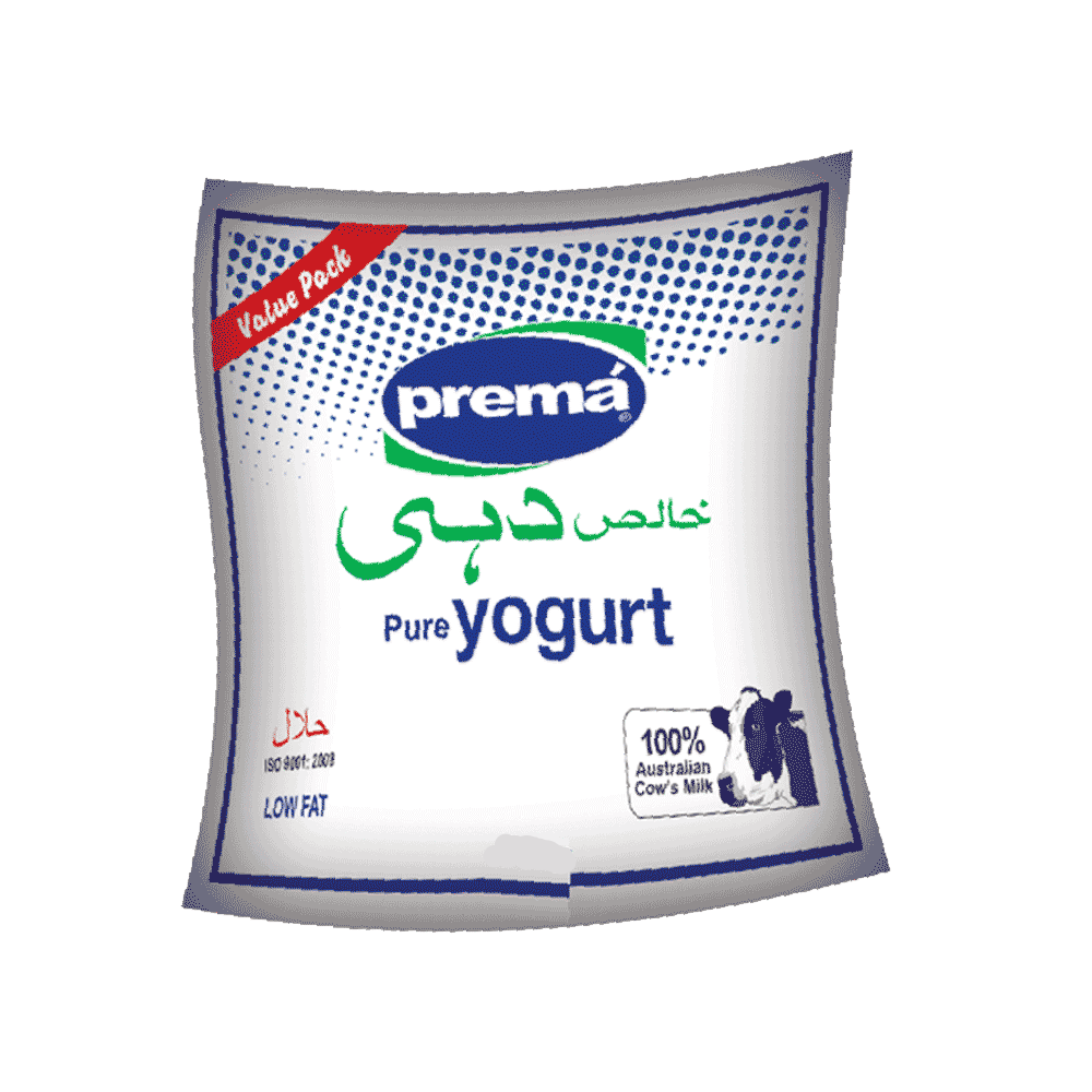 PREMA PURE YOGURT POUCH 450 GM