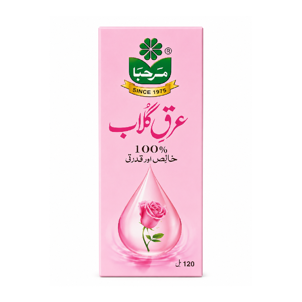 MARHABA ARQ-E-GULAB ROSE WATER 120 ML