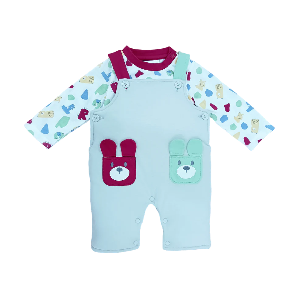BOYS L/S QUILTED ROMPER MZW-24 0-3M 241-003