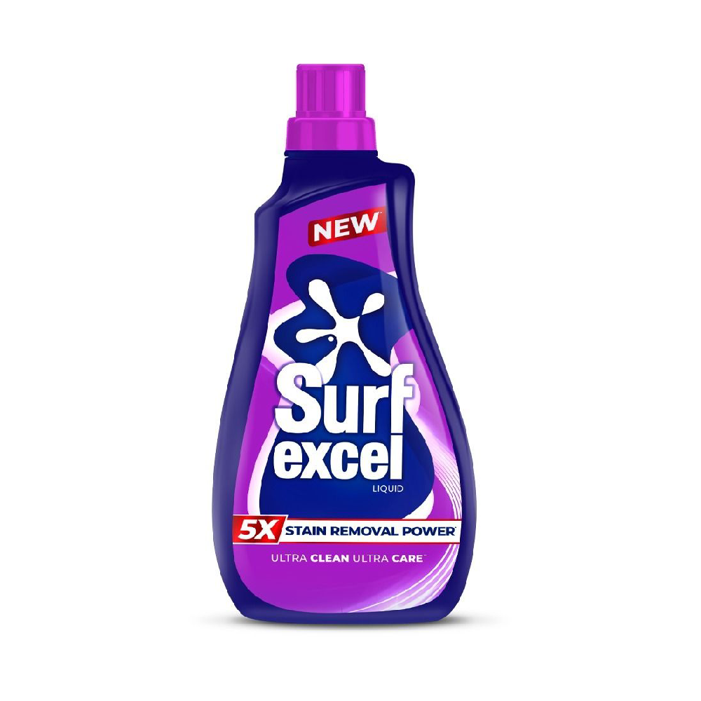 SURF EXCEL LIQUID DETERGENT 5X STAIN REMOVAL POWER 450ML