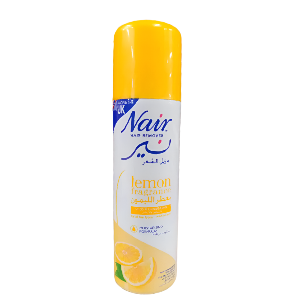 NAIR HAIR REMOVER SPRAY LEMON FRAGANCE 200 ML
