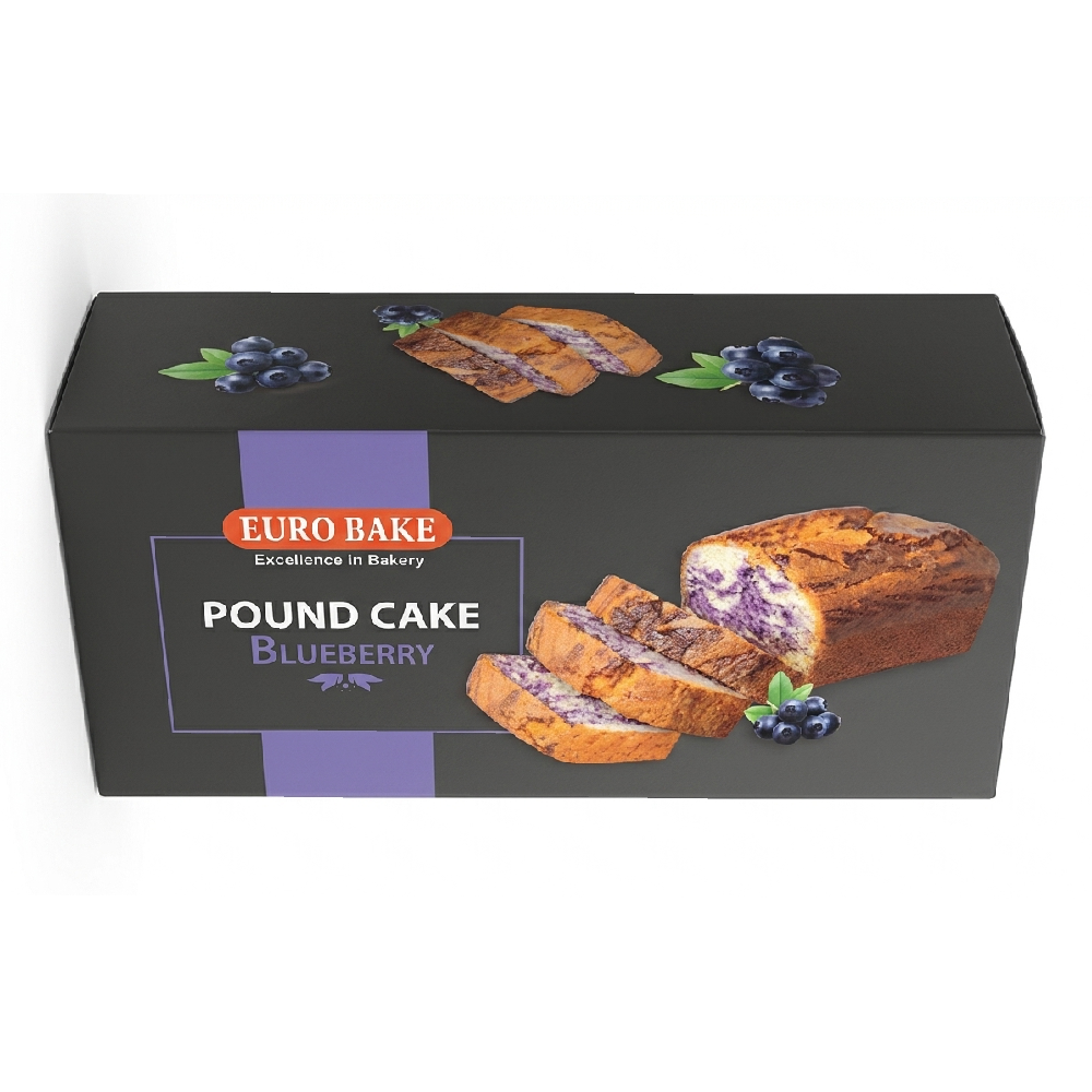 EURO BAKE POUND CAKE BLUEBERRY 225 GM