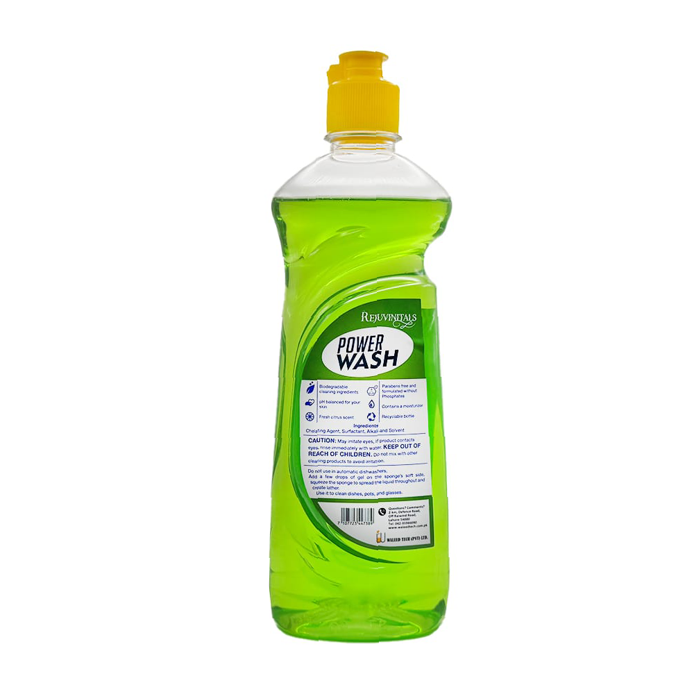 REJUVINITALS POWER LIQUID DISH WASH 500ML