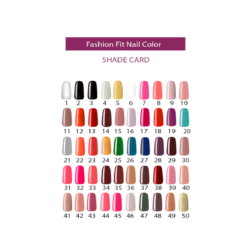 RIVAJ FASHION FIT NAIL COLOR 5ML
