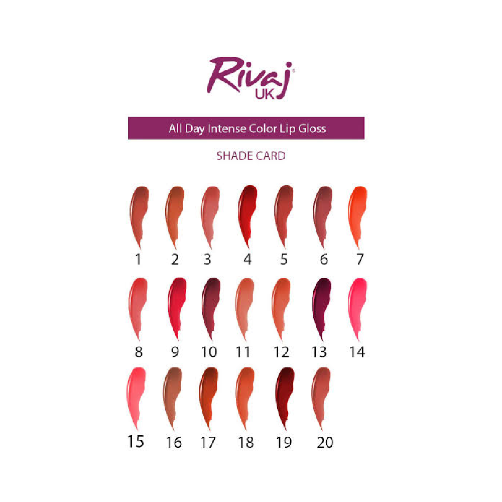 RIVAJ ALL DAY INTENSE LIP GLOSS