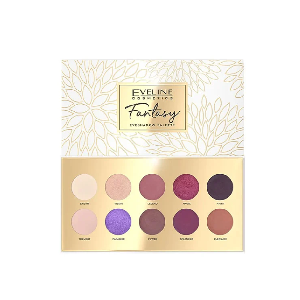 EVELINE EVELINE EYESHADOW PALETTE 10 COLORS