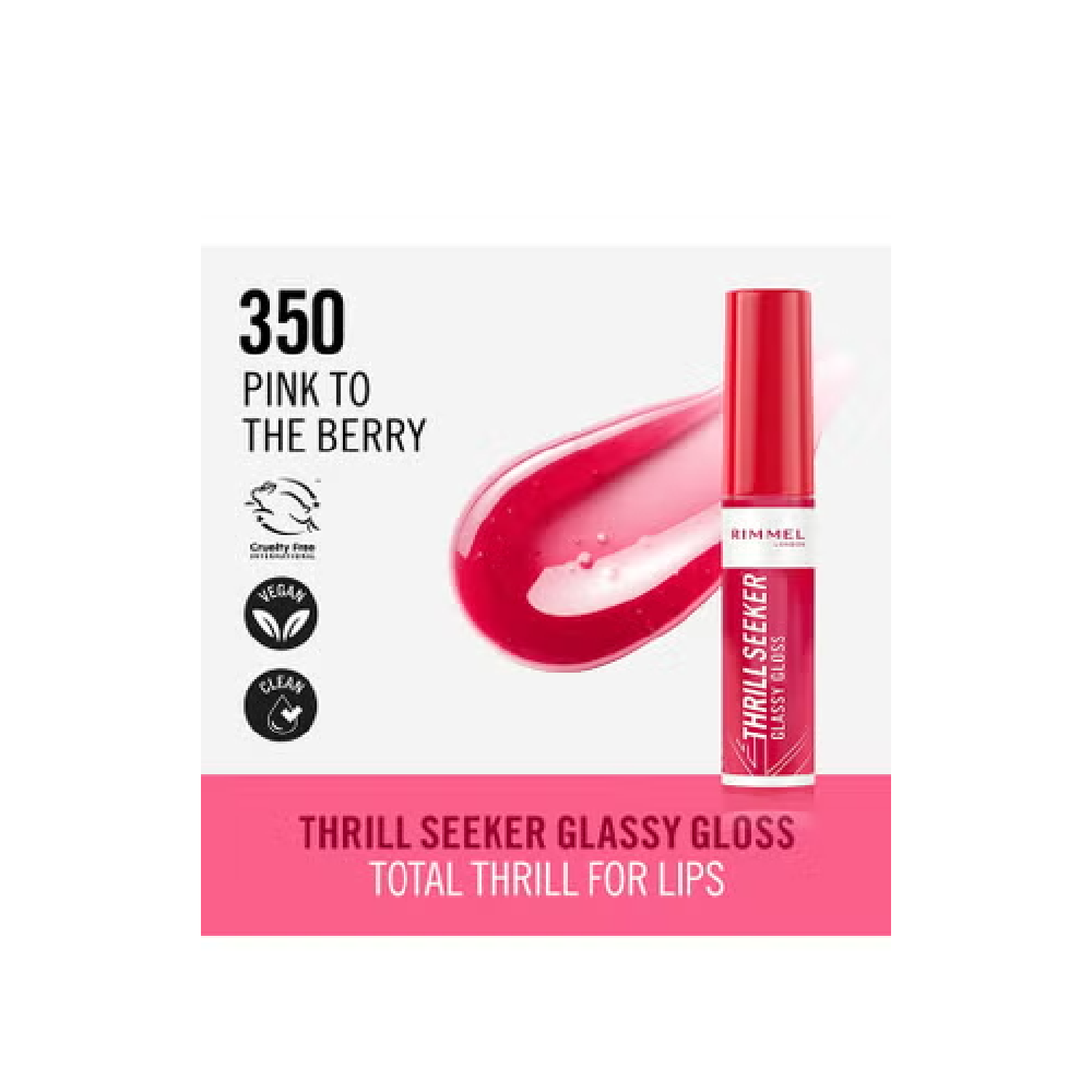 RIMMEL LIP GLOSS THRILL SEEKER 10ML