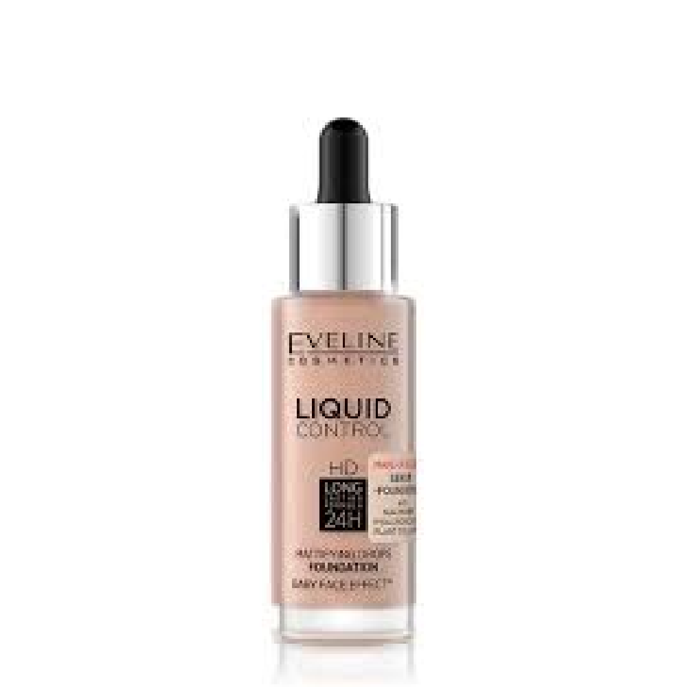 EVELINE LIQUID CONTROL SERUM FOUNDATION WITH NIACINAMIDE