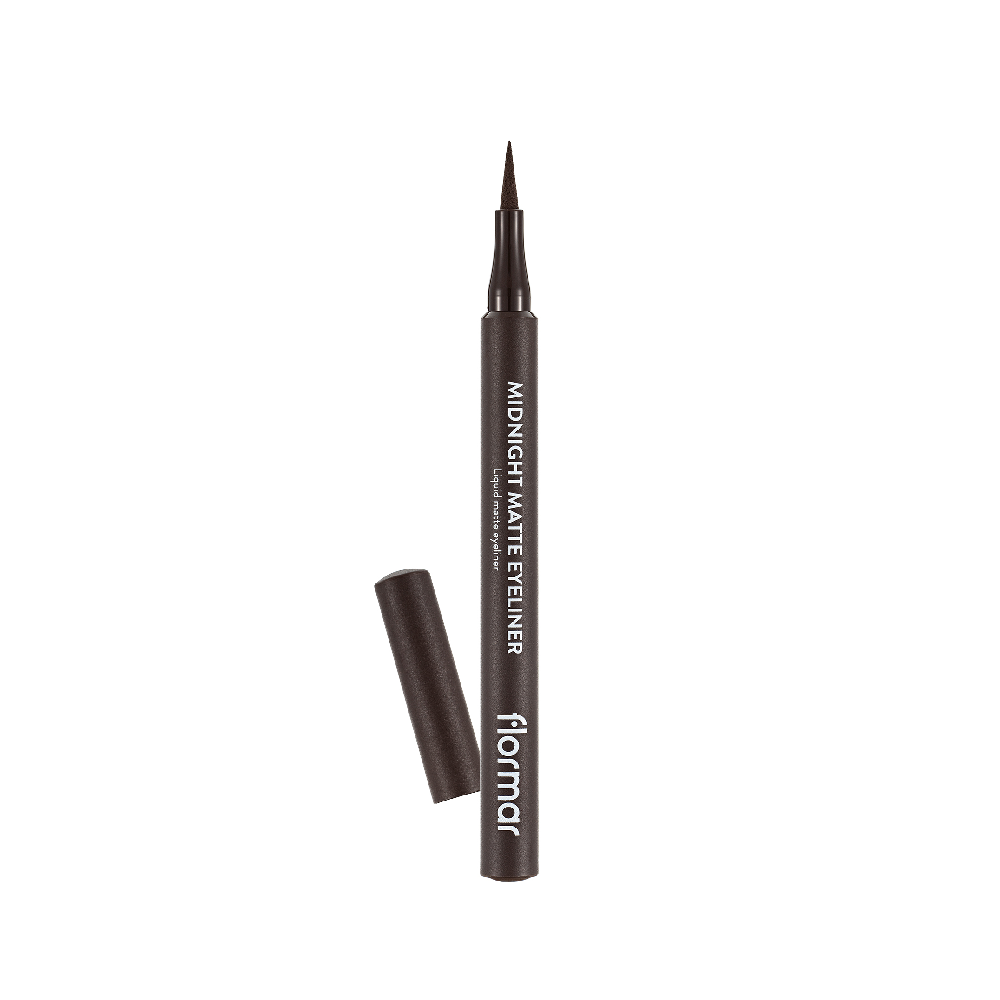 FLORMAR MIDNIGHT MATTE  EYELINER LIQUID