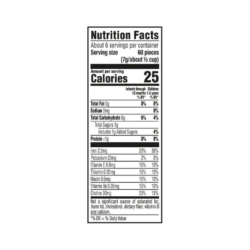 GERBER PUFFS CEREAL SNACK SWEET POTATO 42 GM