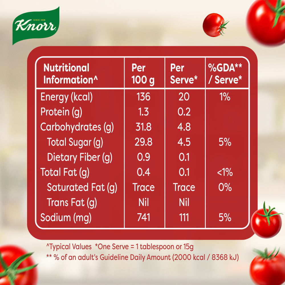 KNORR TOMATO KETCHUP POUCH PROMO PACK 800 GM