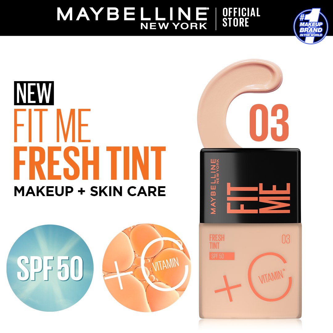 MAYBELLINE FIT ME FRESH TINT SPF50 03 AS