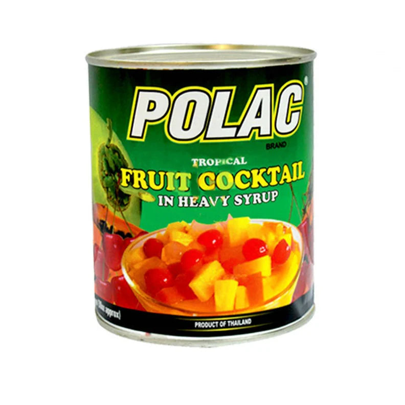 POLAC TROPICAL FRUIT COCKTAIL IN HEAVY SYRUP 540 GM
