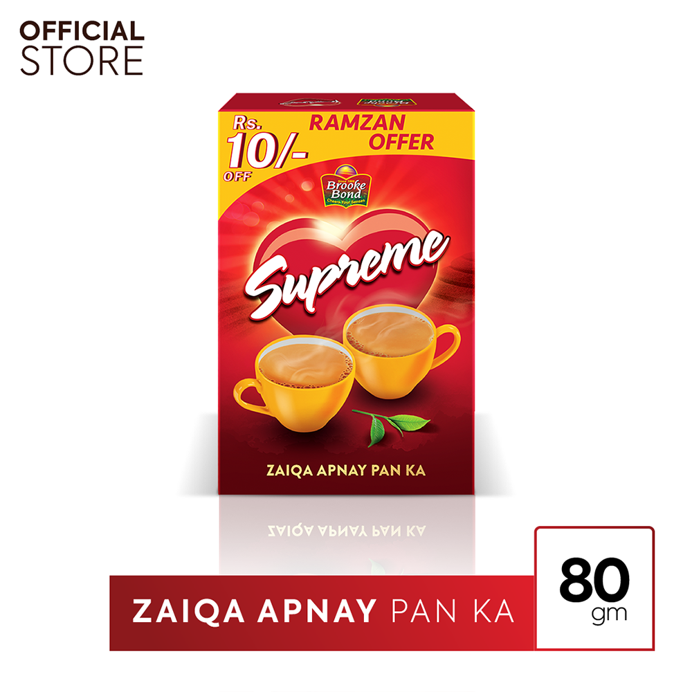 BROOKE BOND SUPREME TEA 85 GM CP