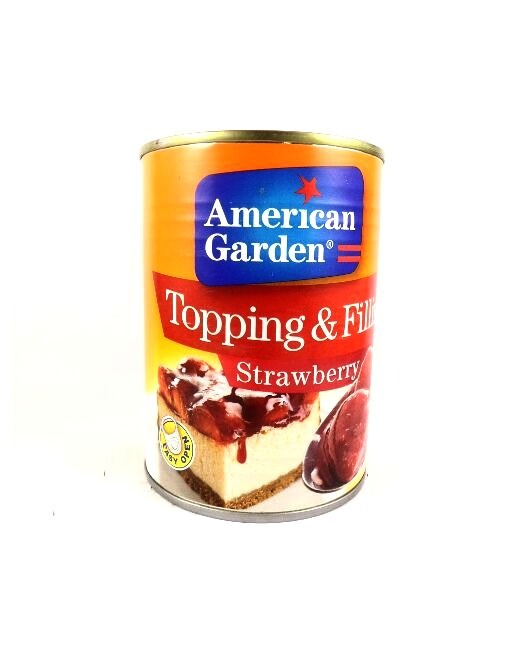 AMERICAN FARM STRAWBERRY FILLING & TOPPING 595 GM