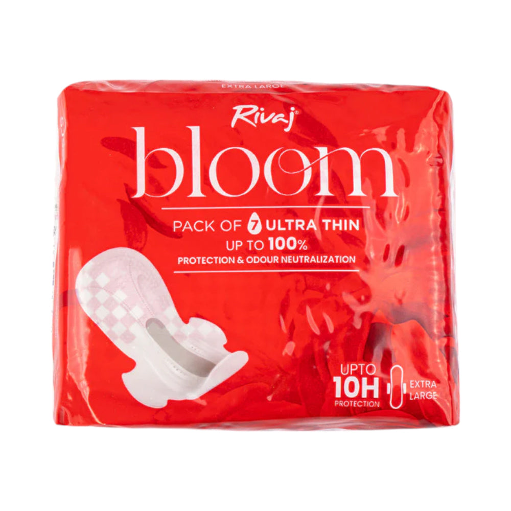 RIVAJ BLOOM SANITARY PADS THIN 7'S