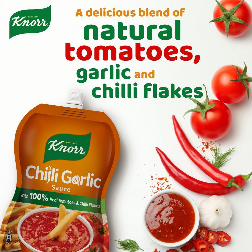KNORR CHILLI GARLIC SAUCE PROMO PACK 800 GM