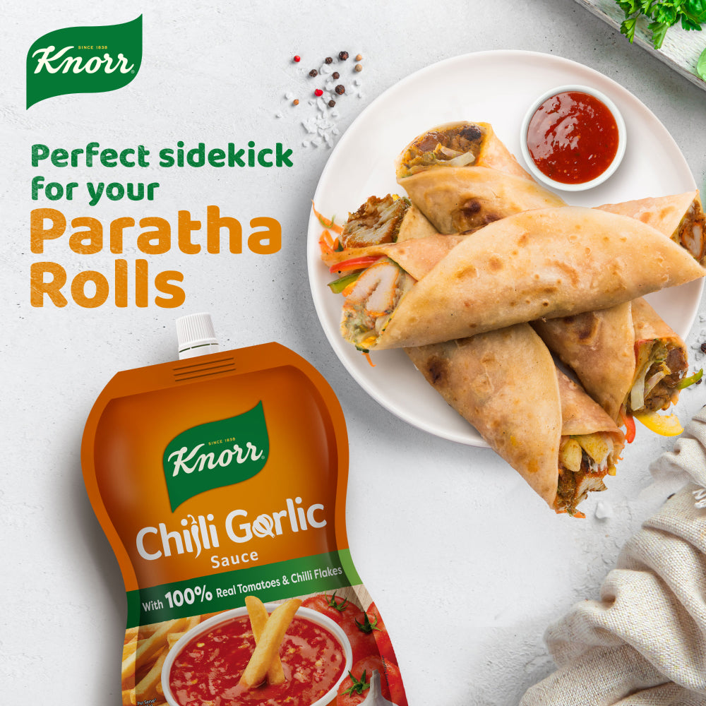 KNORR CHILLI GARLIC SAUCE PROMO PACK 800 GM