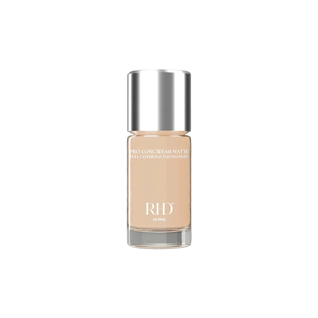 RIVAJ HD PRO LONGWEAR MATTE FULL COVERAGE FOUNDATION  01 30ML
