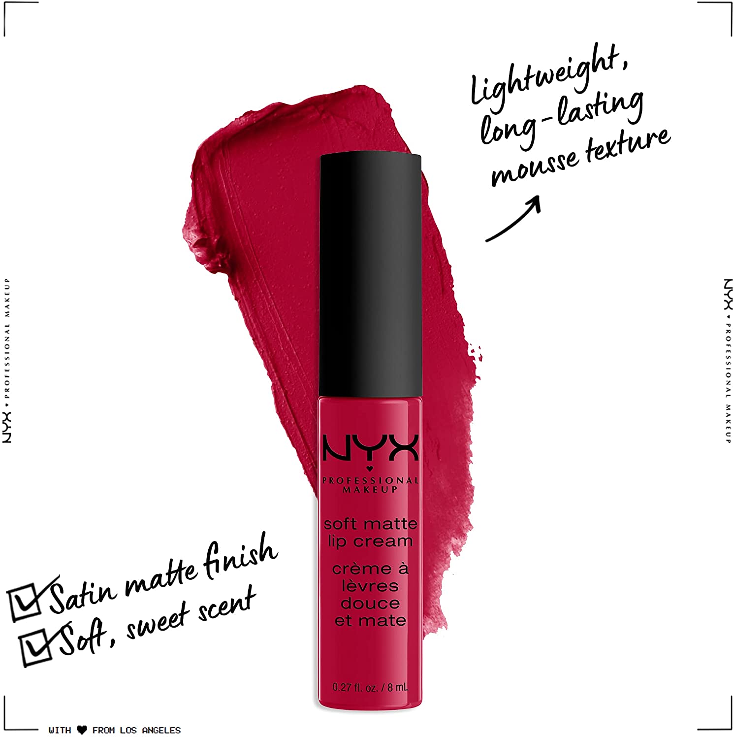 NYX SOFT MATTE LIP CREAM SMLC 10 MONTE CARLO PC