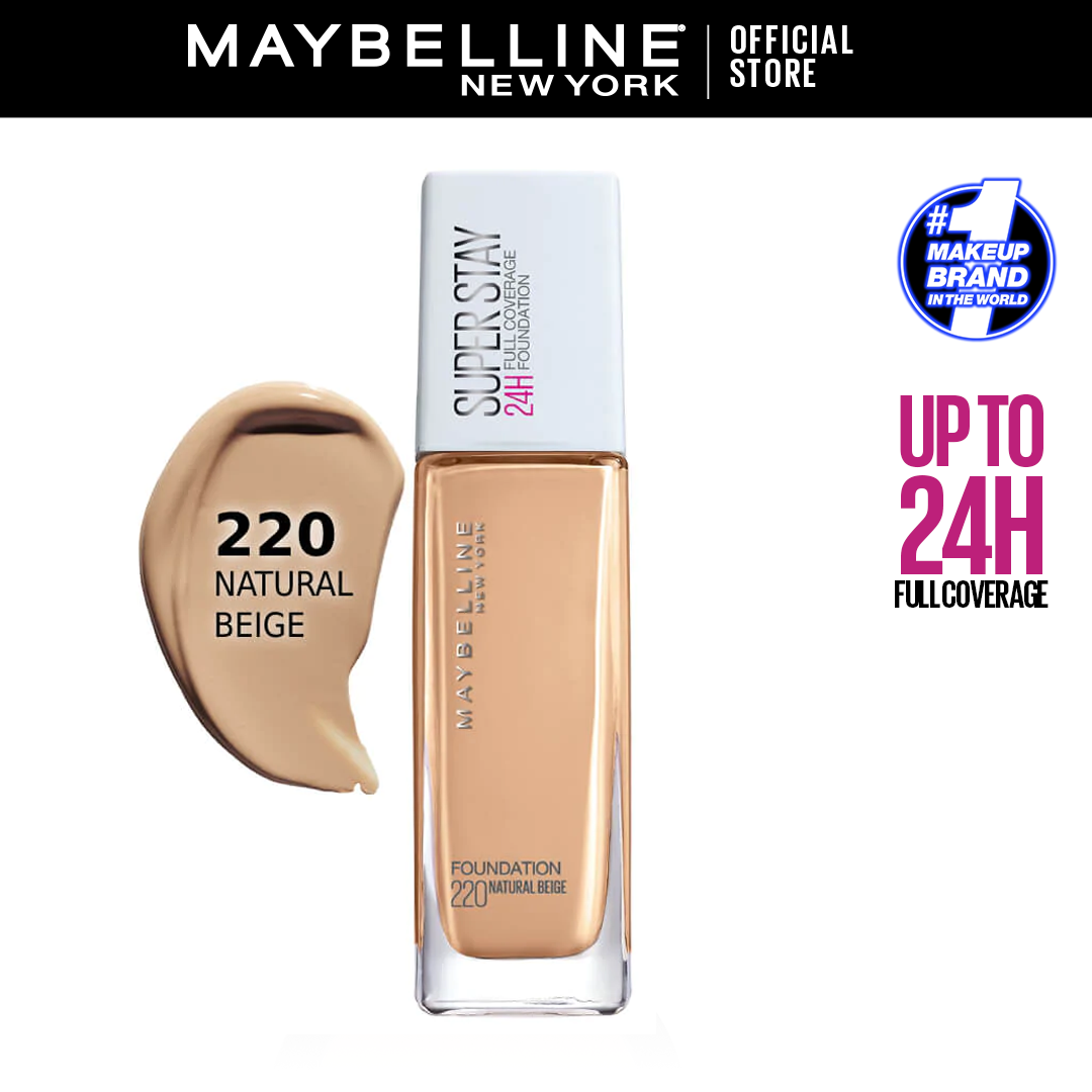 Maybelline New York SuperStay Full Coverage 24H Liquid Foundation