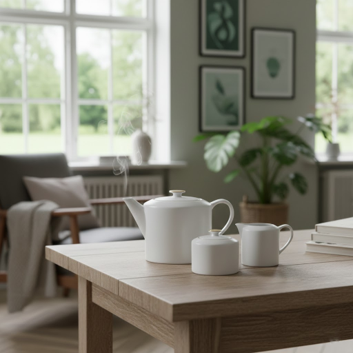 TEA POT MILK POT & SUGAR POT