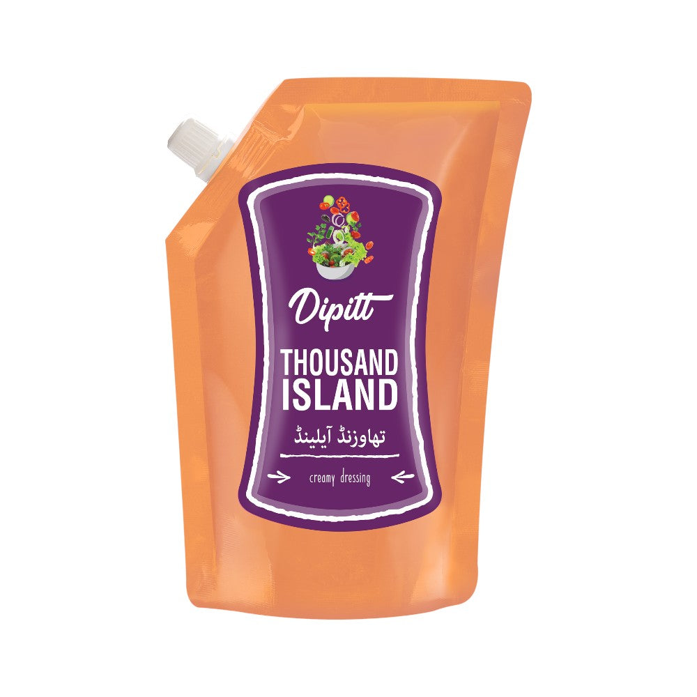 DIPITT THOUSAND ISLAND CREAMY DRESSING 400 ML