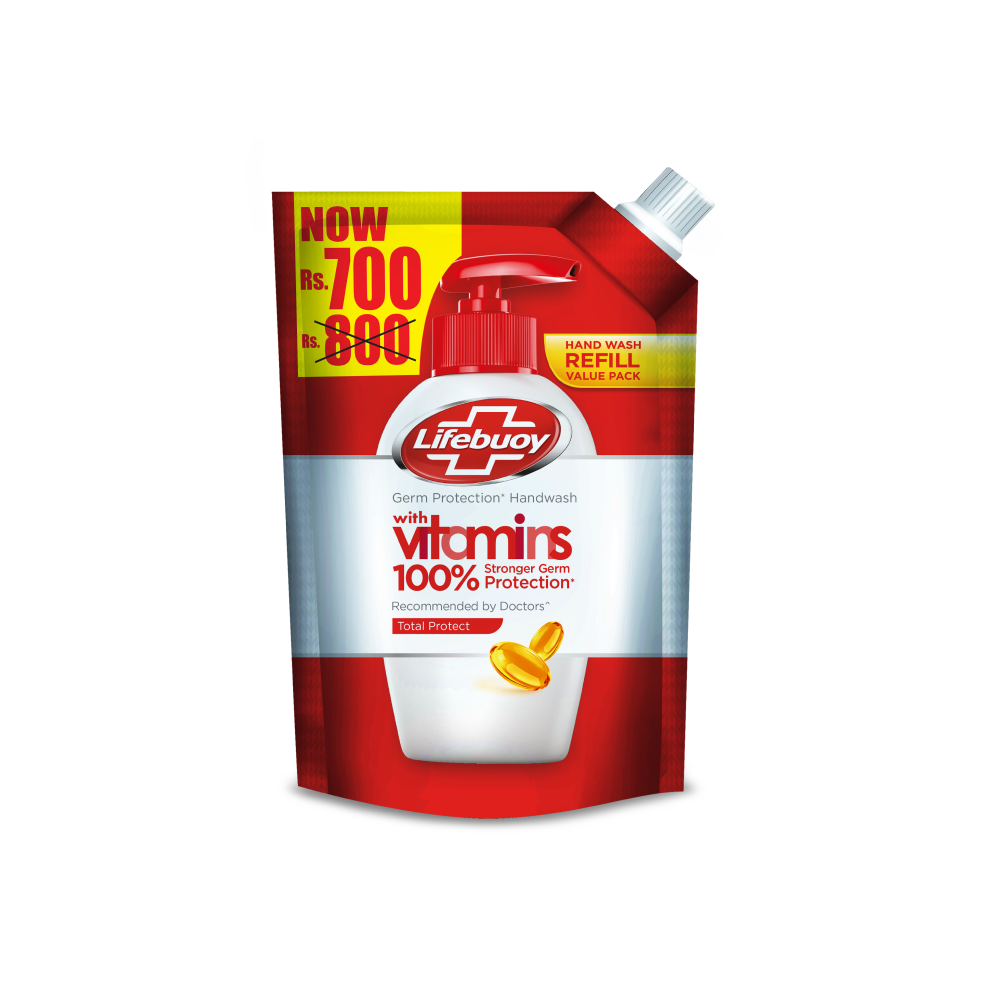 LIFEBUOY HAND WASH TOTAL 900ML