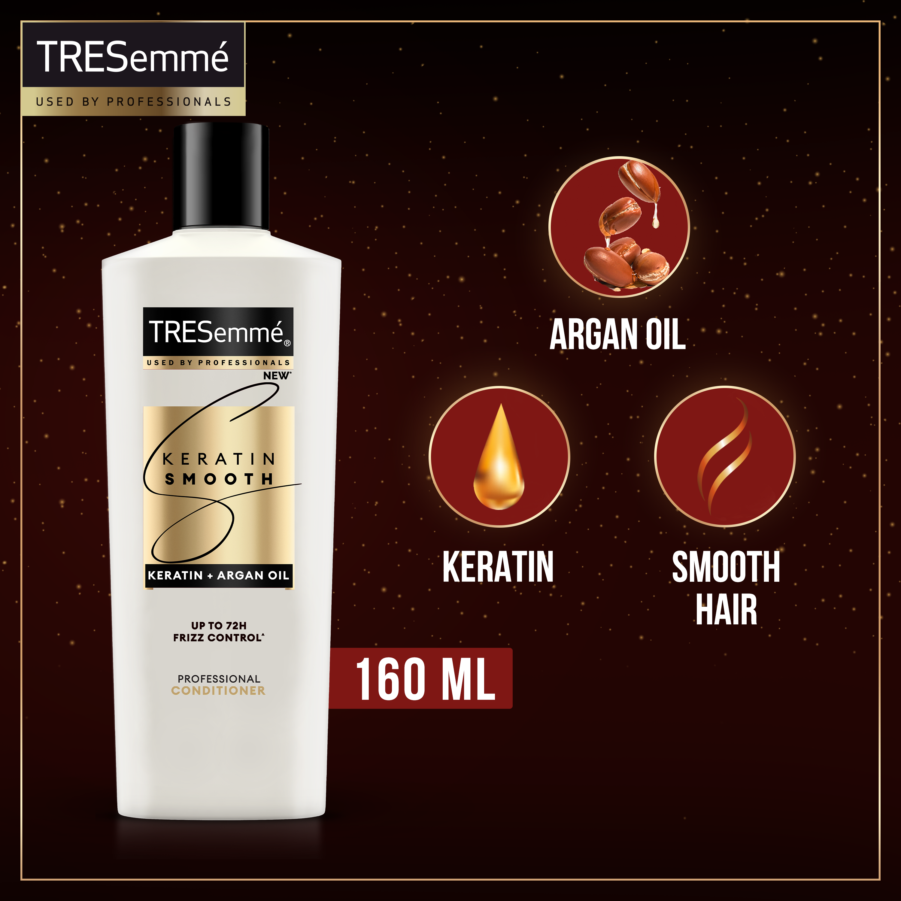 TRESEMME CONDITIONER KERATIN SMOOTH 160 ML
