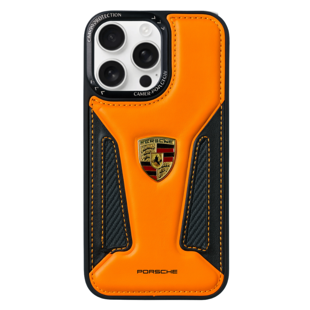 iPhone 17 Pro Max Leather Bumper Case With Magsafe