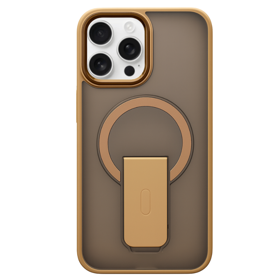 iPhone 17 Pro Max Leather Bumper Case With Magsafe