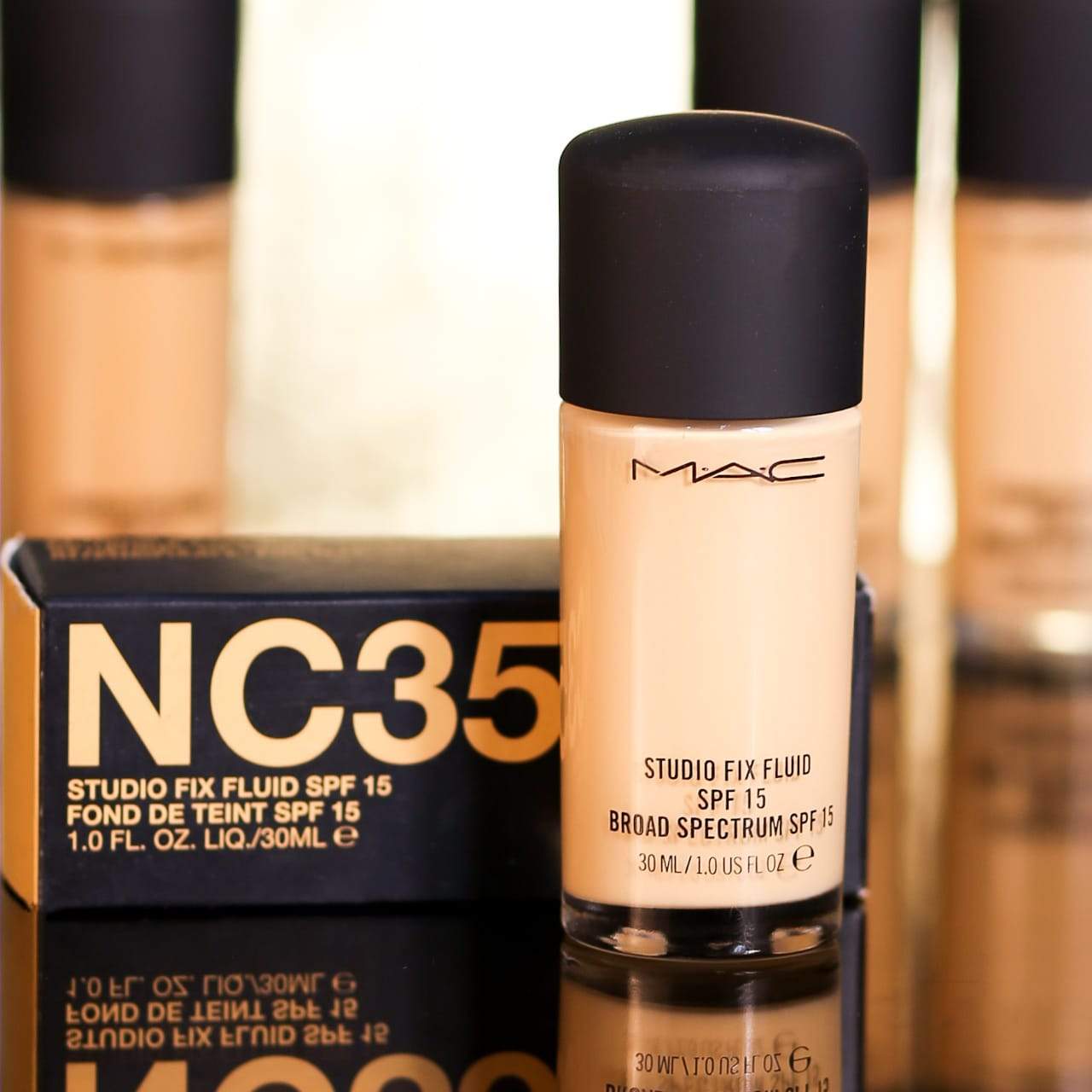 MAC STUDIO FIX FLUID FOUNDATION SPF15 NC35 30ML
