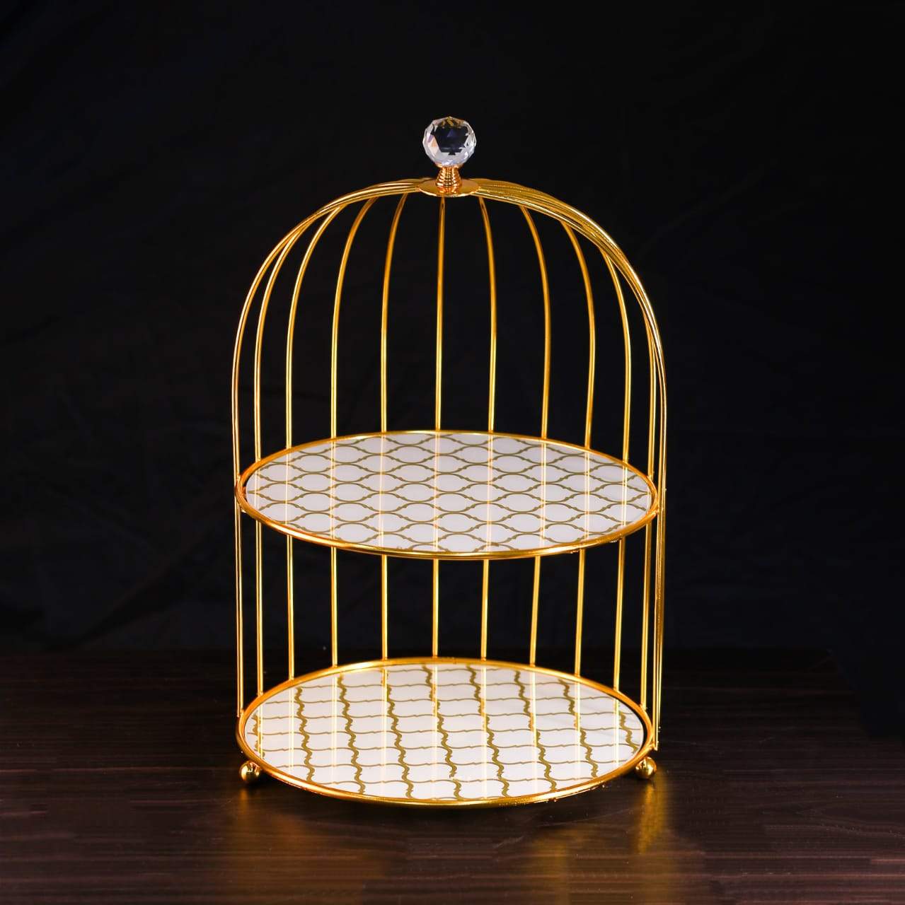 PASTRY STAND CAGE 2 TIER