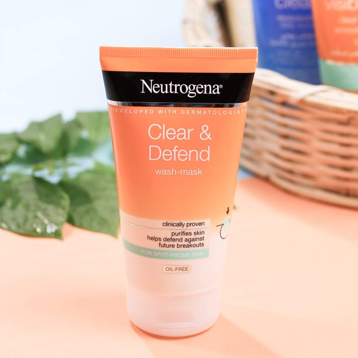 NEUTROGENA CLEAR AND DEFEND WASH MASK 150 ML